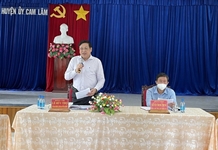 Kiểm Tra Học Tập, Quán Triệt Và Xây Dựng Chương Trình Hành Động Thực Hiện Nghị Quyết Đại Hội Đảng Toàn Quốc Lần Thứ XIII, Đại Hội Đảng Bộ Tỉnh Lần Thứ XVIII Tại Huyện Ủy Cam Lâm